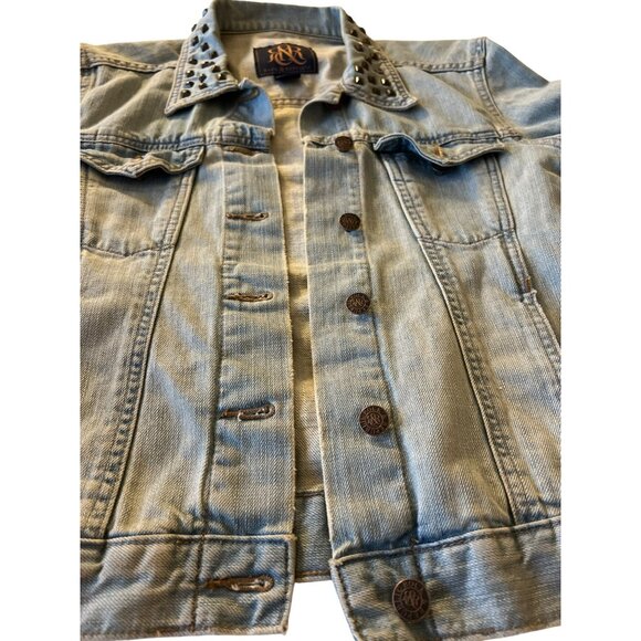 Rock & Republic Denim Jacket Hitchiker Jean Studded Jacket - Picture 4 of 10